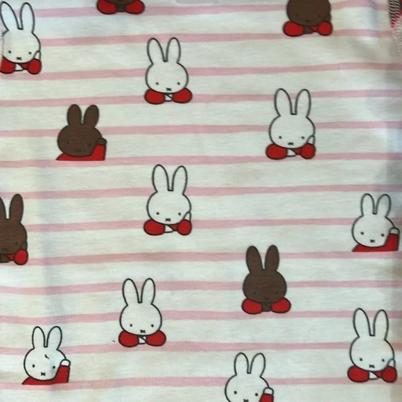 NWT Hanna Andersson Miffy Short Sleeve and Short Set Size 3! - Picture 2 of 3